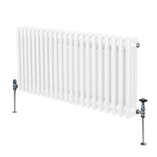 Radiador Tradicional 3 Columnas Horizontal Blanco 60x101.2cm