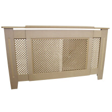 Copritermosifone Regolabile Copertura Termosifoni Caloriferi 1400mm-1920mm MDF