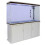 Aquarium ? bords Blanc et Noisette de 300 Litres avec Meuble de Support Blanc 1