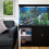 Aquarium ? bords Noir avec Kit de D?marrage et Meuble de support Noir 2