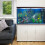 Aquarium 300 L Wit + Meubel - Starterset - blauw grind 2