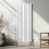 Ovale Kolomradiator - 1600mm x 600mm - Wit 3