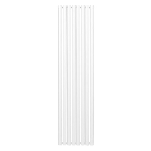 Ovale Kolomradiator - 1800mm x 480mm - Wit 1