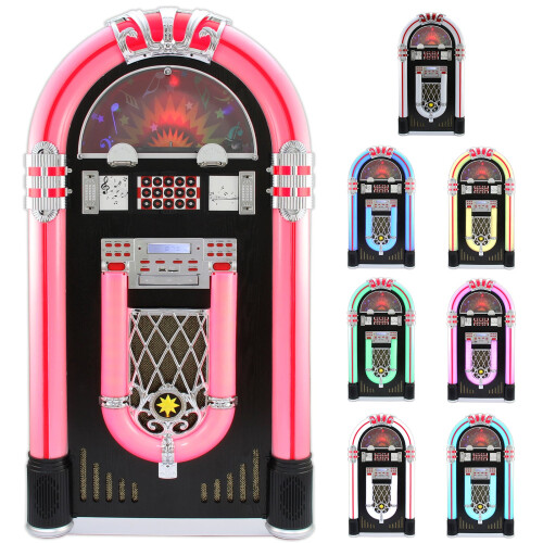 Vinyl-Jukebox und CD-Hülle 1