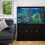 Aquarium ? bords Noir avec Kit de D?marrage et Meuble de support Noir 2