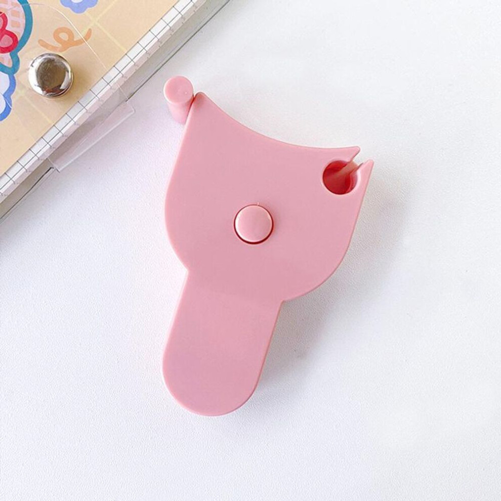 (pink) Body Measuring Ruler Tape Centimeter Tape Measure Sewing Tools Sewing Tailor Tape Waist Ruler Inch Roll Tape For Body Meter Tool