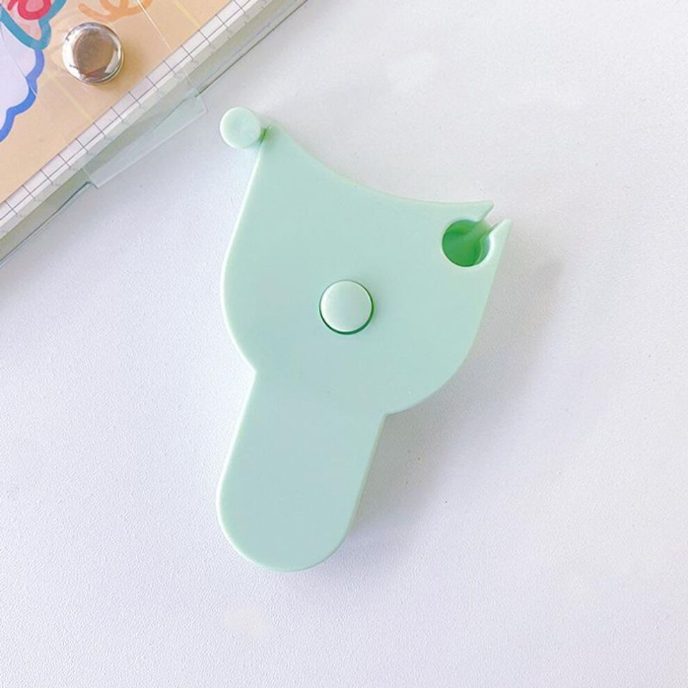 (green) Body Measuring Ruler Tape Centimeter Tape Measure Sewing Tools Sewing Tailor Tape Waist Ruler Inch Roll Tape For Body Meter Tool