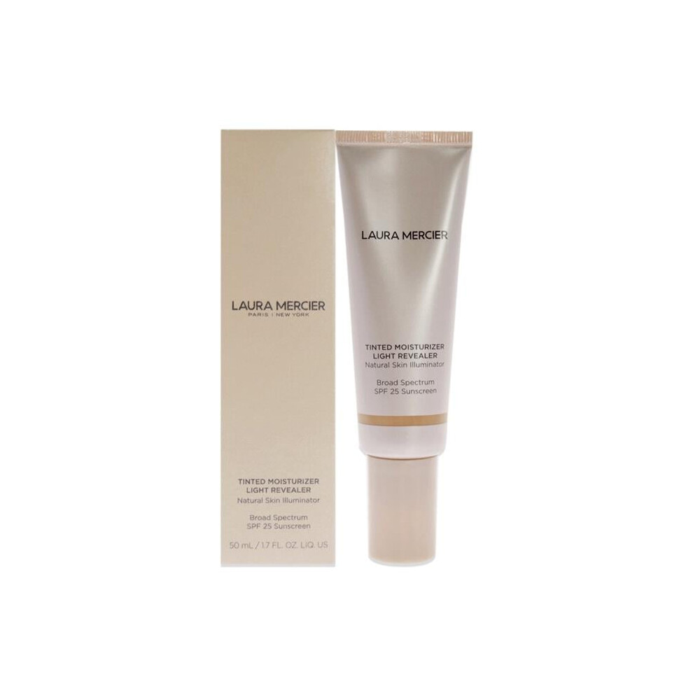 Laura Mercier I0131038 1.7 oz Tinted Moisturizer Light Revealer Illuminator SPF 25 for Women - 4C1 Almond