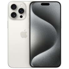 Apple iPhone 15 Pro Max 256GB, White Titanium) - Refurbished