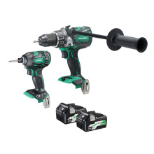 HiKOKI KC18DPLJAZ KC18DPLJAZ Twin Pack 18V 2 x Multi Volt Li-ion