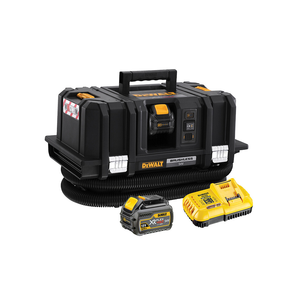 Dewalt Dcv586mt2-Gb Dcv586mt2 Xr Flexvolt Dust Extractor 54V 2 X 2.0Ah Li-Ion