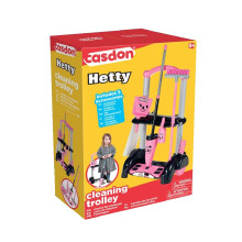 Casdon Childrens Hetty Cleaning Trolley Roleplay And Imagination Set