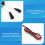 4 τμχ Λευκός προβολέας CCFL LED Angel Eyes Kit Halo Ring DRL Λάμπα φλας για- E36 E46 E39 E38 7