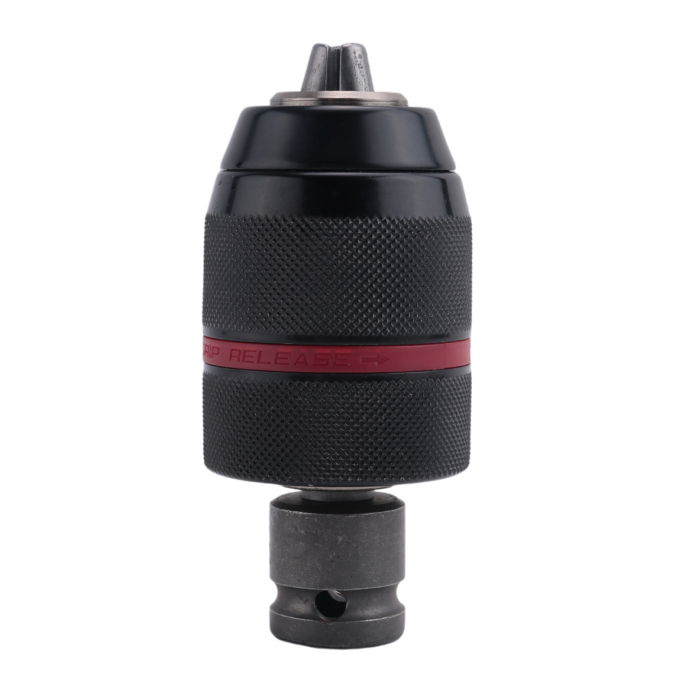 Mandrin de perceuse sans cl? 1,5-13 mm 1/2"-20UNF avec tige SDS-Plus Adaptateur de cl? carr?e ? douille hexagonale 1/4" 1/2"