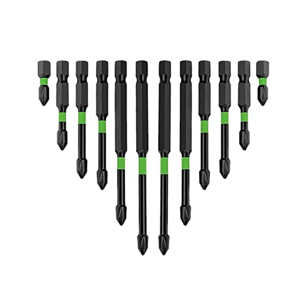 2023New Screwdriver Bit Set, 12Pcs S2 Driver Drilling Work Strong Bits For Power Impact Drill 4852624802074