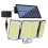 280 LED Solar Outdoor Wall Light with Motion Sensor Flood 3 Adjustable Lighting Modes for Garden 1
