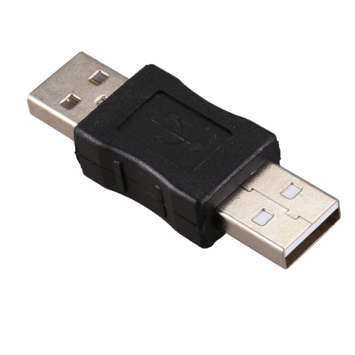 (R) USB A Stecker auf Stecker Adapter Schwarz 2