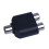 2 τεμ. AV splitter Y adapter 1 θηλυκό, μαύρο 5