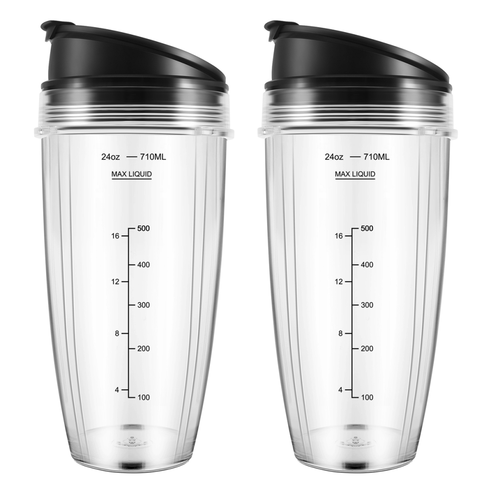 24OZ Replacement Cups Compatible for BN401, BN701, SS101, BN400, BN800, BN801 Blender-image-OPC-PFZDM6W-NEW