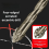 Four-Flute Sawtooth Eccentric Drill Bit, Four Edged Serrated Drill, Bit 7