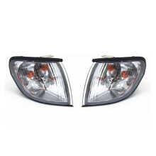 Paire de feux d'angle avant et clignotants blancs pour H1 Starex 1995-2005