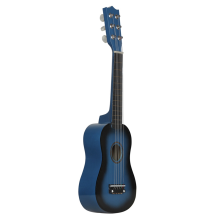 Ukelele 21 Inch Sopraan 6 Snaren Hawaiiaanse Gitaar Lindehouten Uke Muziekinstrumenten voor Muziekbeginners