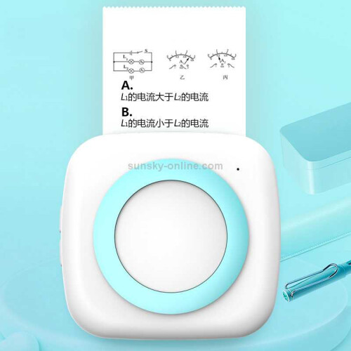 HD Portable Printer Student Pocket Copier Mini Photo Label Printer 1