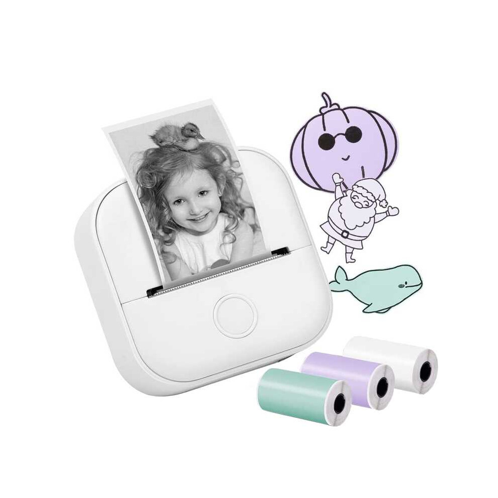 Phomemo T02 Gift Box Phone Bluetooth Mini Printer Photo Thermal Printer Family Student Wrong Question Printer 766262135248