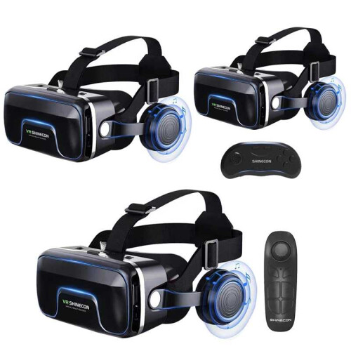 VRSHINECON G04EA Increase Version 7th VR Glasses 3D Virtual Reality Game Digital Glasses With Headset 2