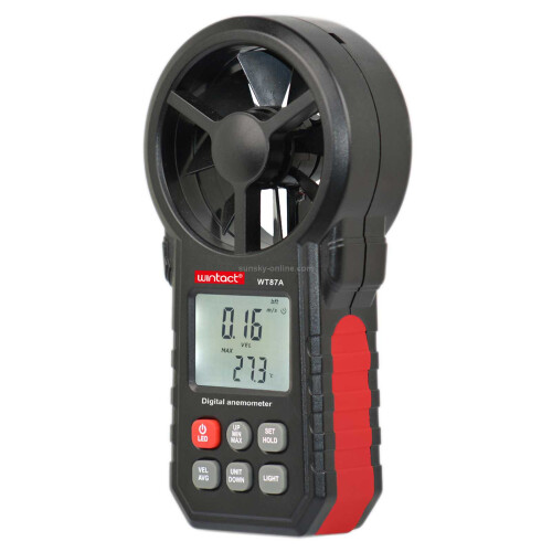 WINTACT WT87A Tragbares Anemometer-Thermometer Windgeschwindigkeitsmesser 2