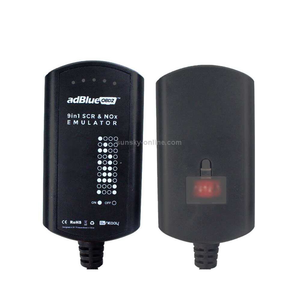9 In 1 Truck Adblue Emulation Box Adblueobd2 Scr&Nox Box Emulator 766262134098