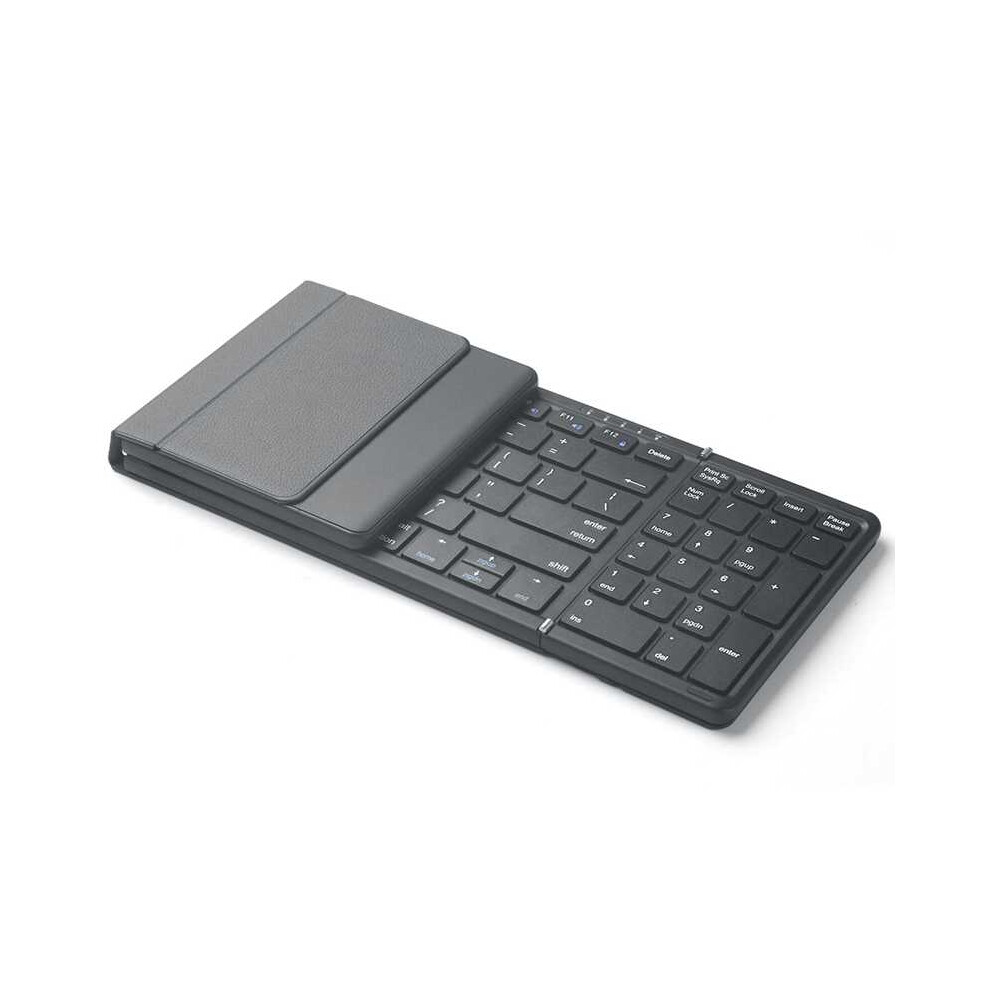 B099 Tablets Laptops 3-Mode Wireless Bluetooth Keyboard Rechargeable Folding Silent Keyboard 766262134012