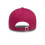 New Era LA Dodgers Womens Metallic Dark Red 9FORTY Adjustable Cap 4