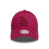 New Era LA Dodgers Womens Metallic Dark Red 9FORTY Adjustable Cap 2