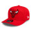 New Era Chicago Bulls Washed Golfer Adjustable Black Cap 1