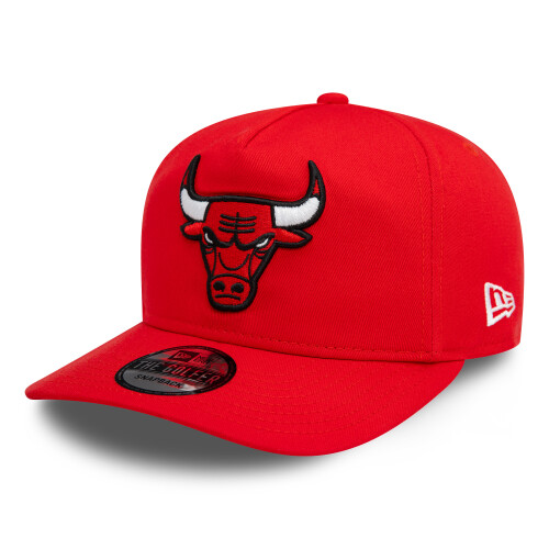 New Era Chicago Bulls Washed Golfer Adjustable Black Cap