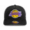 New Era LA Lakers Washed Golfer Adjustable Black Cap 2