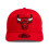 New Era Chicago Bulls Washed Golfer Adjustable Black Cap 2