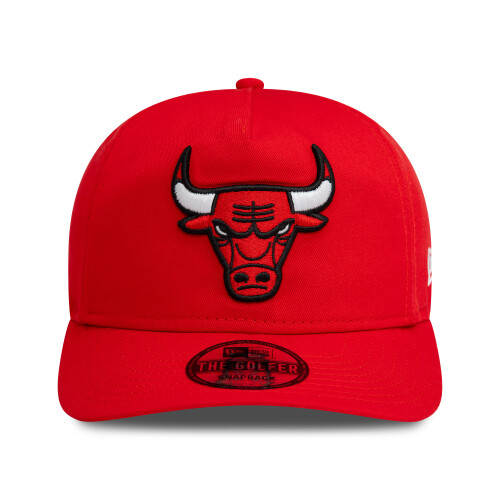 New Era Chicago Bulls Washed Golfer Adjustable Black Cap 1