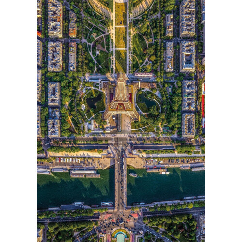 Clementoni Clementoni Flying Over Paris Jigsaw Puzzle (1500 Pieces)