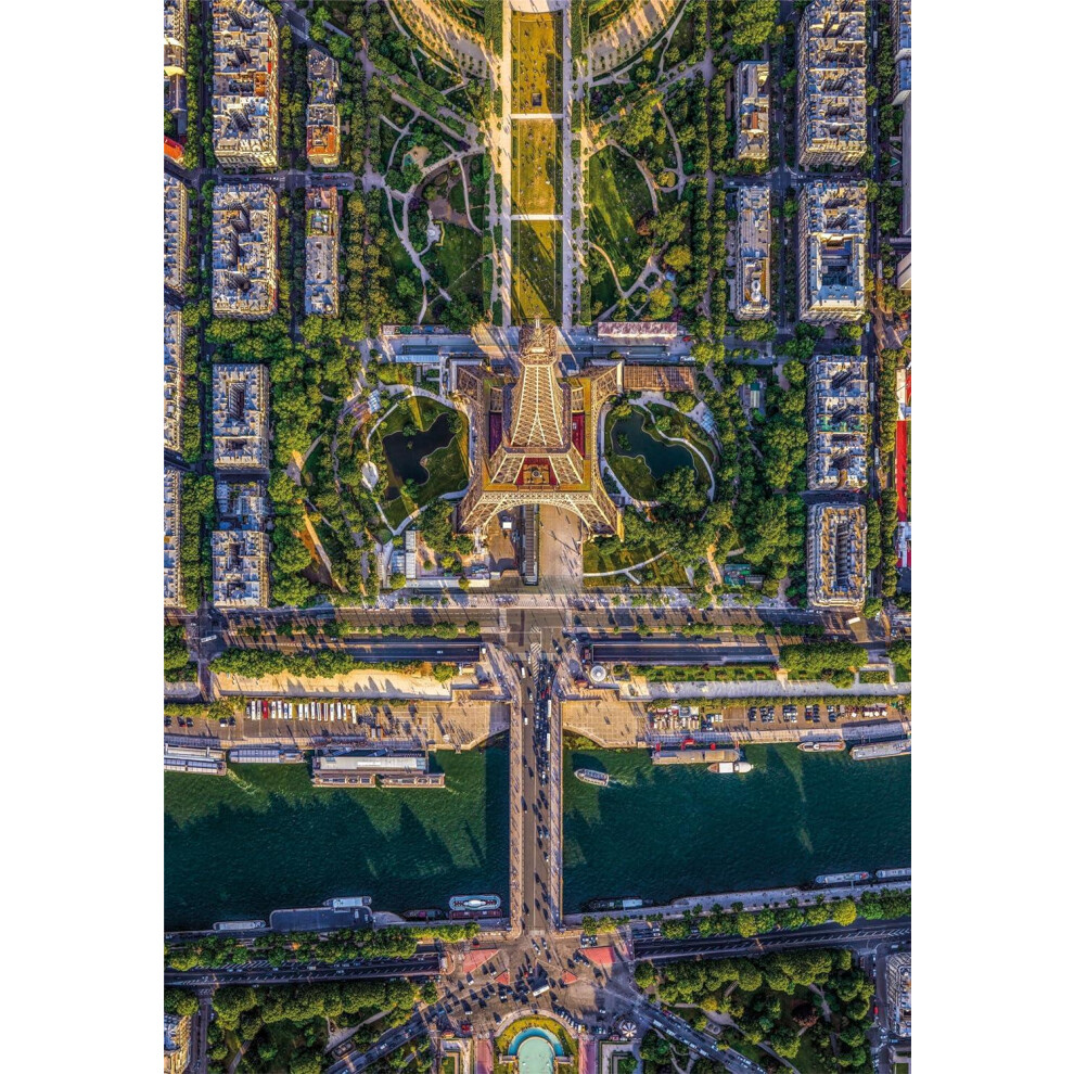 Clementoni Flying Over Paris Jigsaw Puzzle (1500 Pieces)