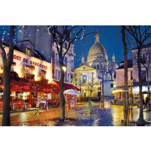 Puslespil 1500 Kompakt Paris - Montmartre