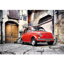 Puzzle da 500 pezzi. Compatto. Cinquecento