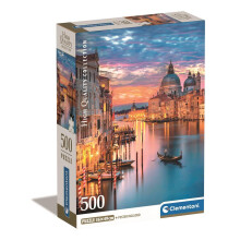 Puzzle 500 Kompakt Belysning Venedig