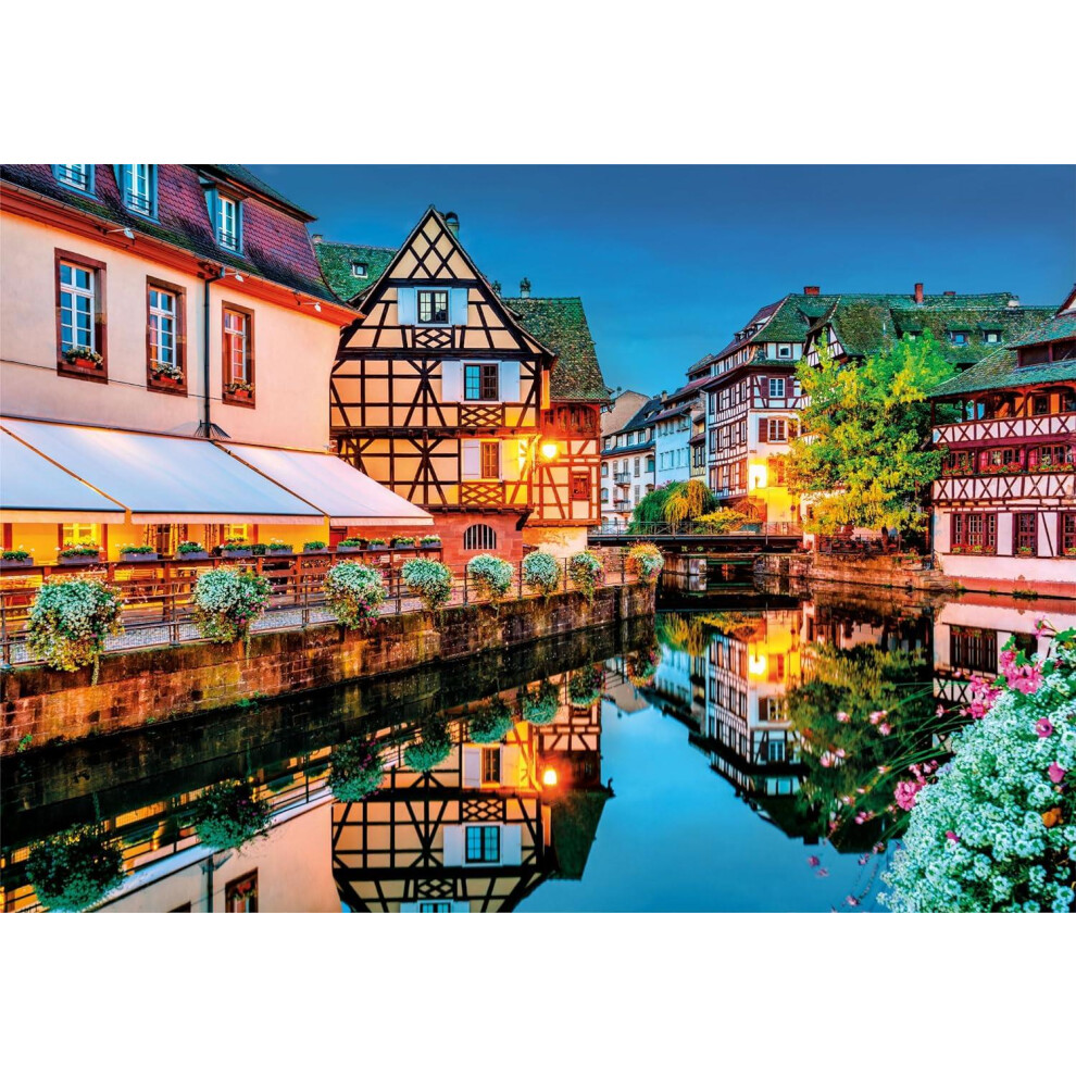 Clementoni Strasbourg Old Town Jigsaw Puzzle (500 Pieces)