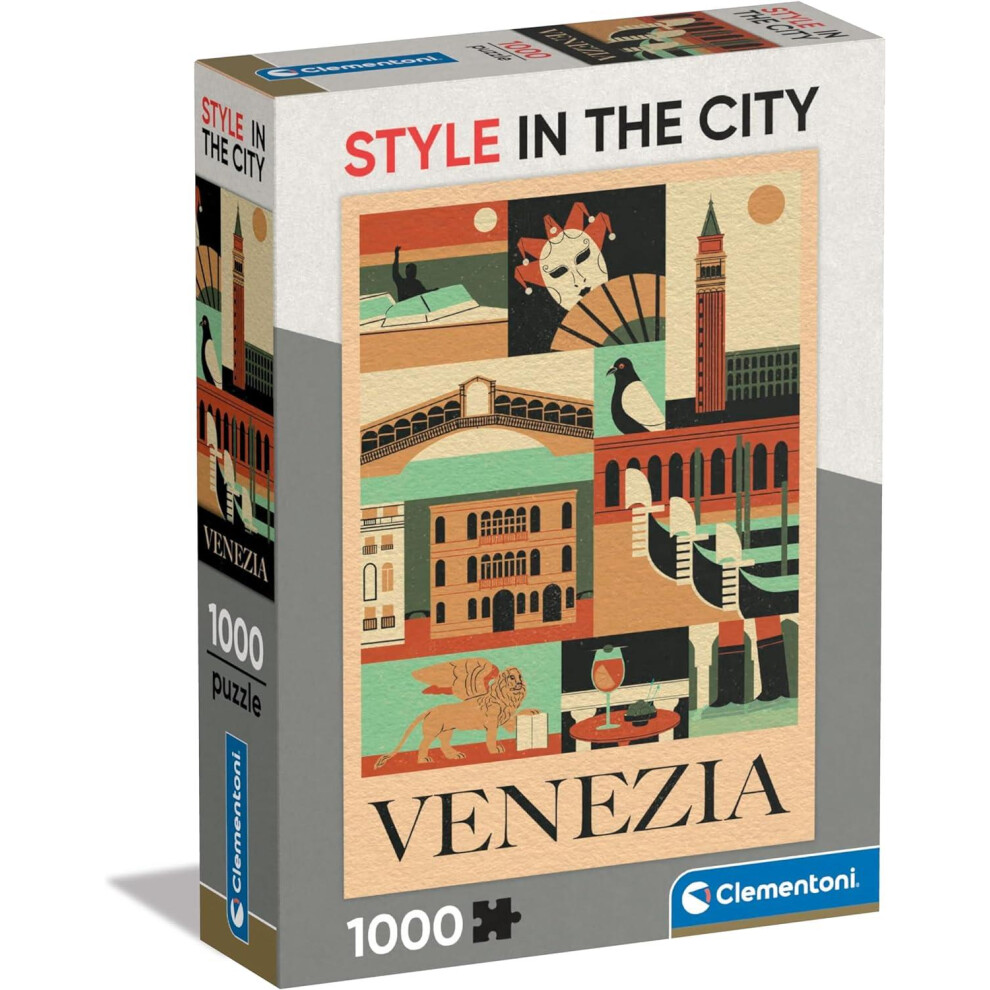 Clementoni Style In The City Venice Jigsaw Puzzle (1000 Pieces)