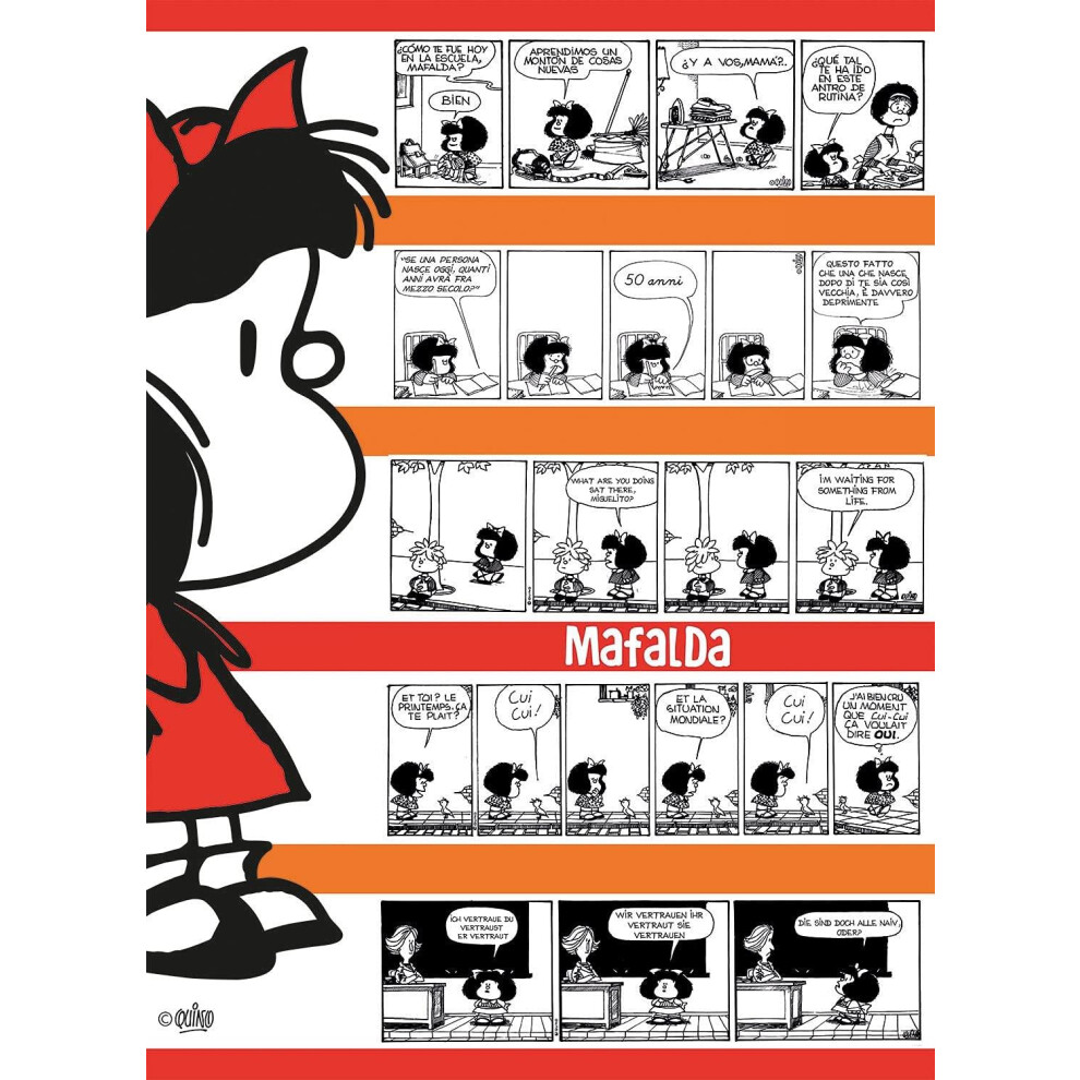 New Clementoni Mafalda 1 Jigsaw Puzzle (500 Pieces) 35104