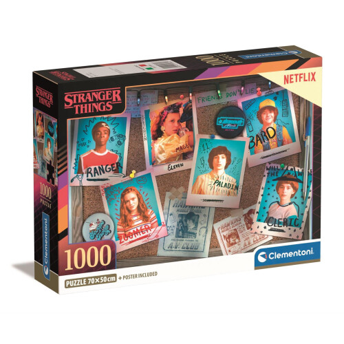 Clementoni Clementoni Stranger Things 2 Jigsaw Puzzle (1000 Pieces)