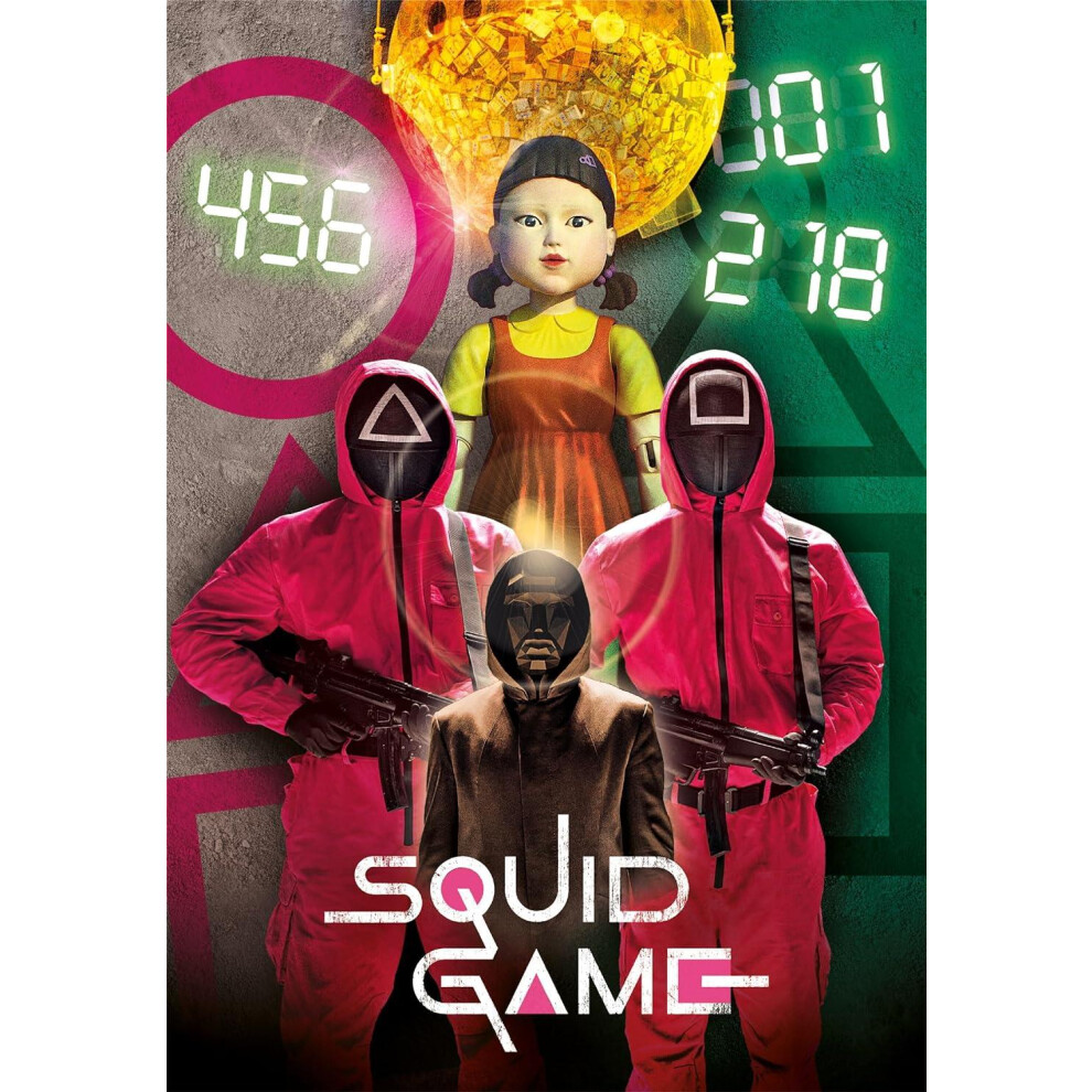 Clementoni Squid Game 2 Jigsaw Puzzle (1000 Pieces)