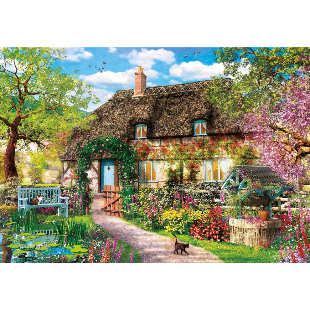 Clementoni The Old Cottage Jigsaw Puzzle (1000 Pieces)